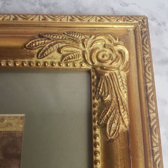 The Ballet Rehearsal Onstage Golden Frame Print by Edgar Degas - Picture 13 of 16